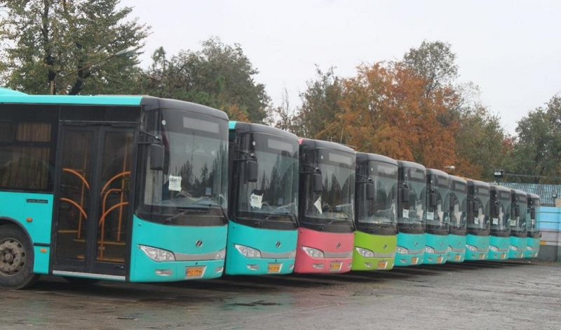 ورود اتوبوس های جدید به ناوگان حمل و نقل درون شهری