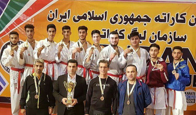 عنوان سومی نماینده کاراته گیلان در لیگ برتر کشور