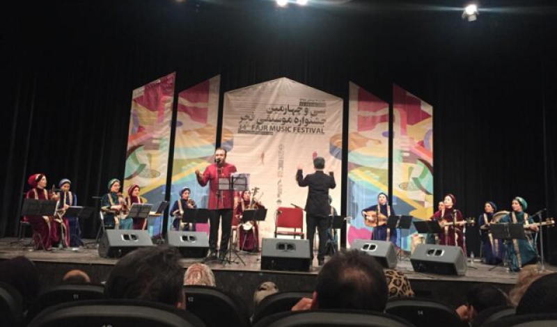 طرح مشکلات موسیقی بانوان در حضور رییس جشنواره