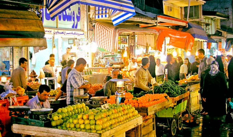 نظارت 46اکیپ بر بازار شب عید گیلان