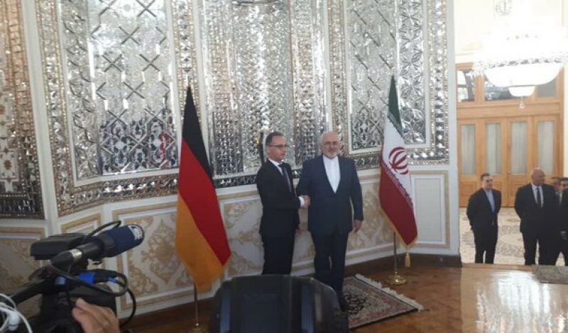 وزیر خارجه آلمان با ظریف دیدار کرد
