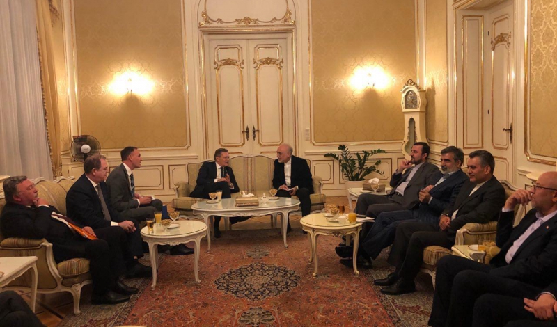 دیدار روسای سازمان انرژی اتمی کشورمان و روس اتم