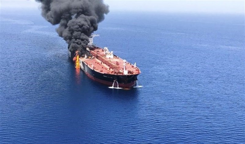 انفجار در بدنه نفتکش ایرانی در دریای سرخ