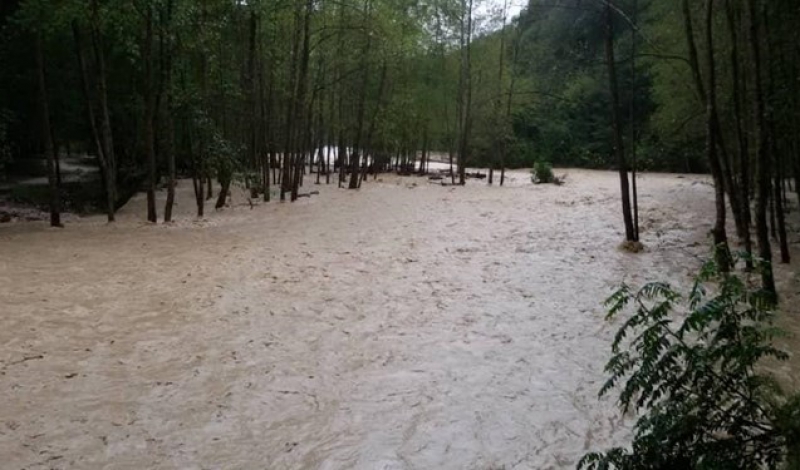 تخریب ۳ پل و مفقود شدن یک نفر در اثر بارندگی دیشب در گیلان