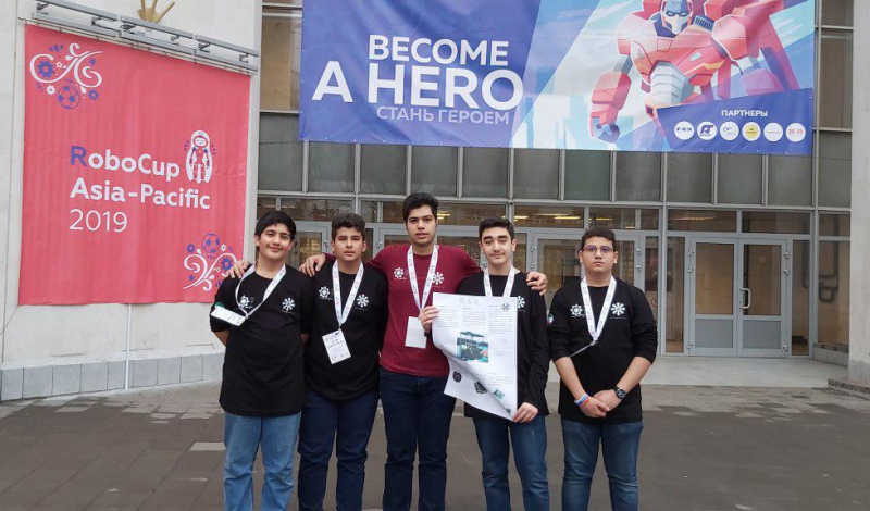 حضور تیم دانش آموزان گیلانی در انتخابى معتبرترین مسابقات بین المللی رباتیک و هوش مصنوعی جهان