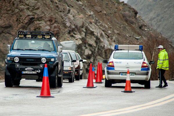 اعلام محدودیت ترافیکی در محور قدیم «رشت-قزوین» و «آستارا-اردبیل» در طی تعطیلات نوروز