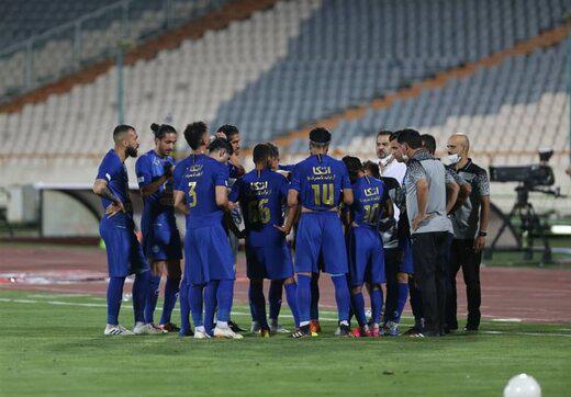 اعضای تیم استقلال تهران ممنوع المصاحبه شدند