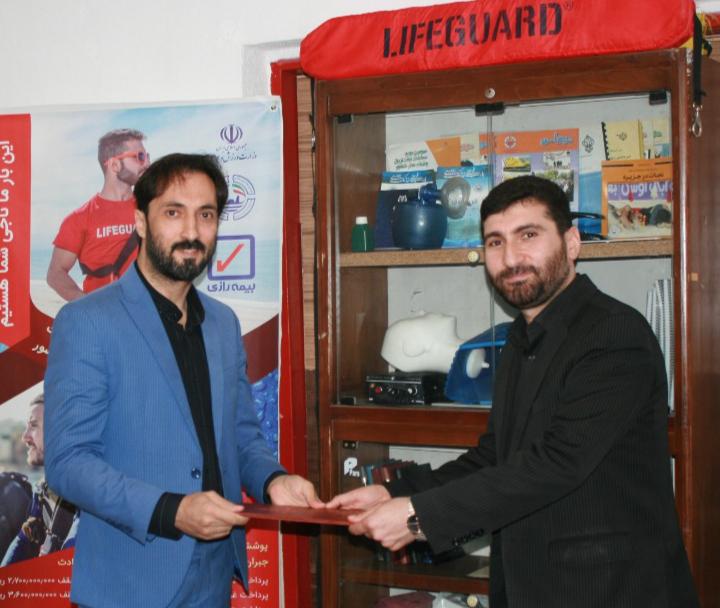 مشاور فرهنگی هیأت نجات غریق و غواصی استان گیلان منصوب شد