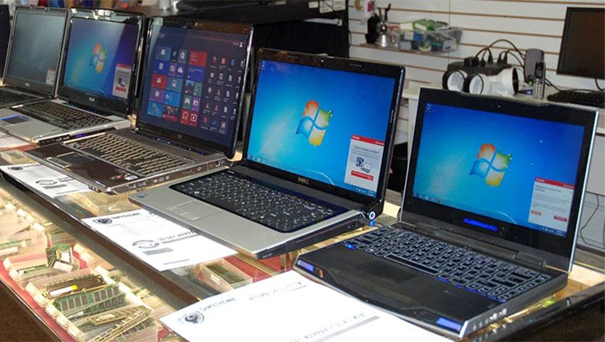 واردات لپ تاپ دست دوم از عراق و امارات