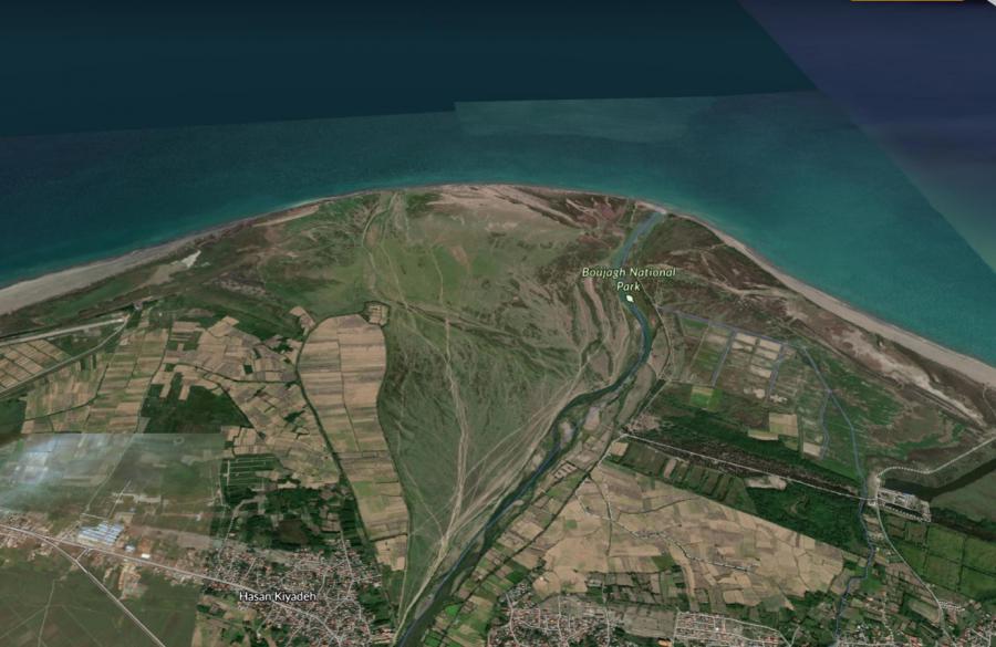 پارک ملی بوجاق در استان گیلان طبیعتی زیبا ولی محصور بین ویلاها