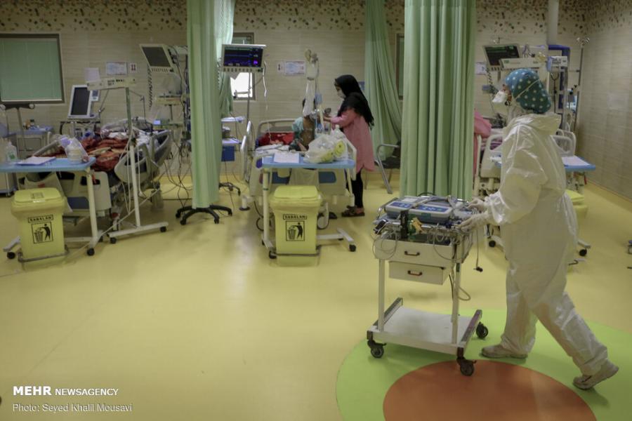بستری بیش از ۳۸۰ بیمار کرونایی در بیمارستان های گیلان