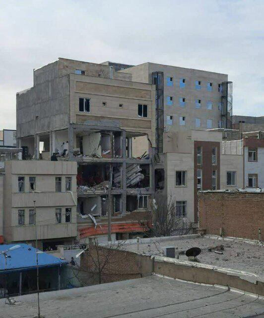 انفجار مهیب در اردبیل ۲ کشته و ۱۰ مصدوم برجای گذاشت
