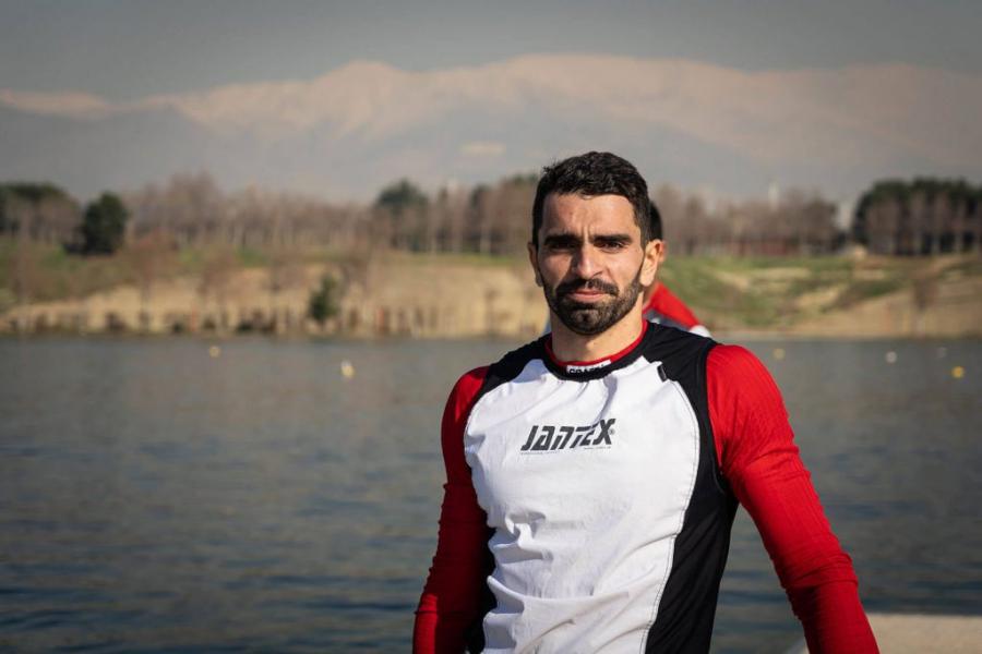 علی آقامیرزایی، قایقران انزلیچی سهمیه المپیک گرفت