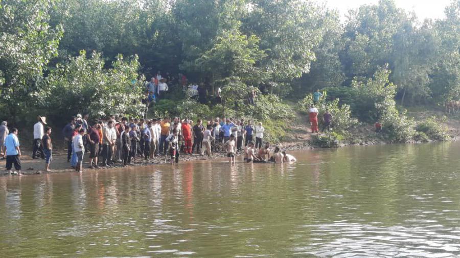 غرق شدن جوان ۲۱ ساله شفتی در رودخانه دافسار جاده جیرده 