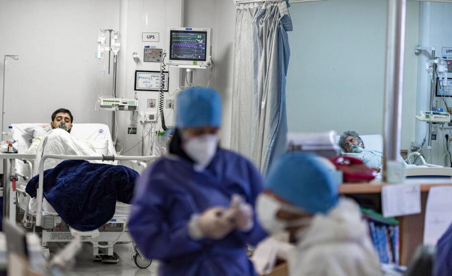 بیش از ۶۰۰ بیمار کرونایی در بیمارستان های استان