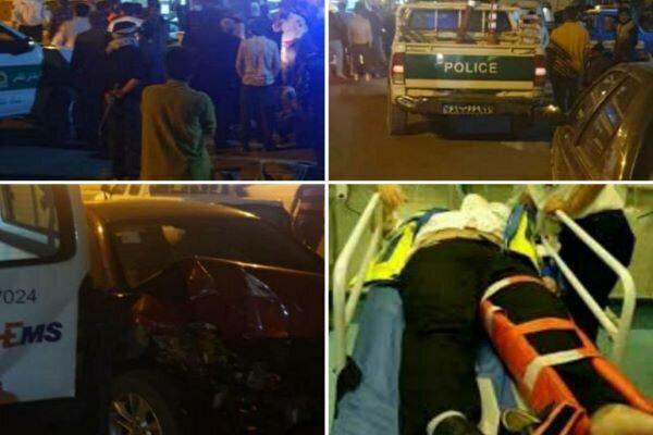 ۱۴ کشته و مصدوم در تصادف آمبولانس با خودروی برلیانس