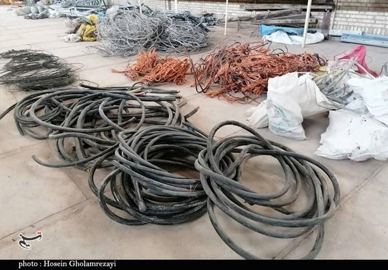 سارقان سیم برق در شفت پس از ۱۵ فقره سرقت، روانه زندان شدند