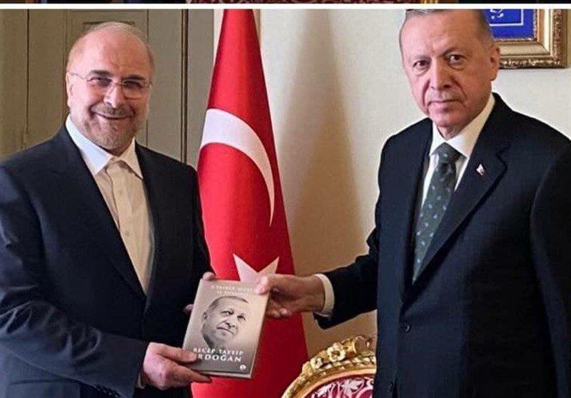 واکنش به جنجال سازی ها درباره هدایای قالیباف و اردوغان/هدیه اردوغان به قالیباف کتاب نبود