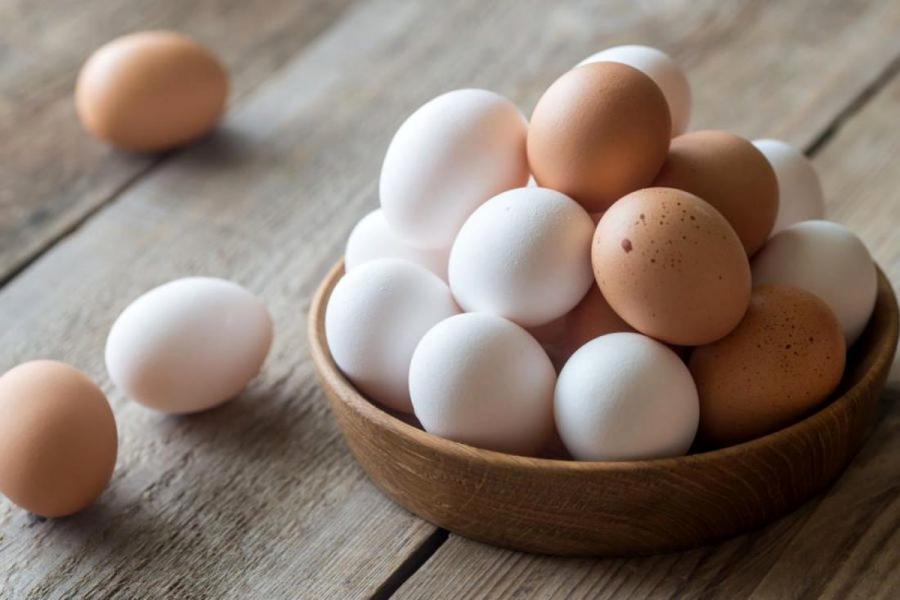هر عدد تخم شترمرغ 60 هزارتومان/تخم مرغ آب پز بدون پوست چند؟