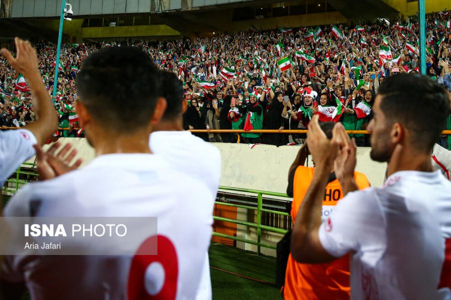 بازی فوتبال ایران و عراق احتمالاً بدون تماشاگر