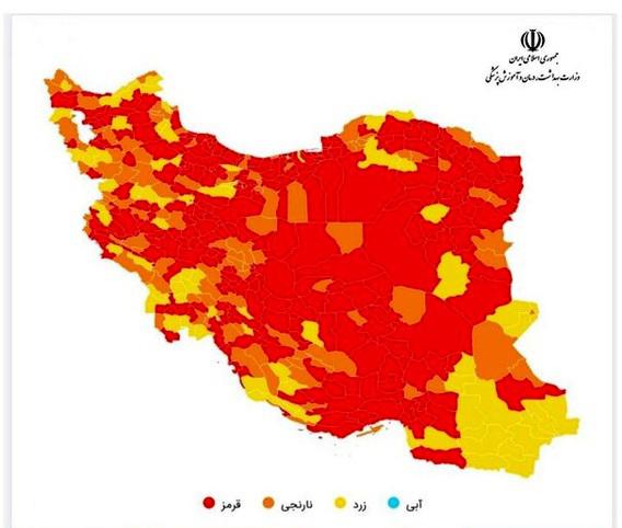 ۱۴ شهرستان گیلان در وضعیت قرمز/ پوشش ۳۵ درصدی دز سوم