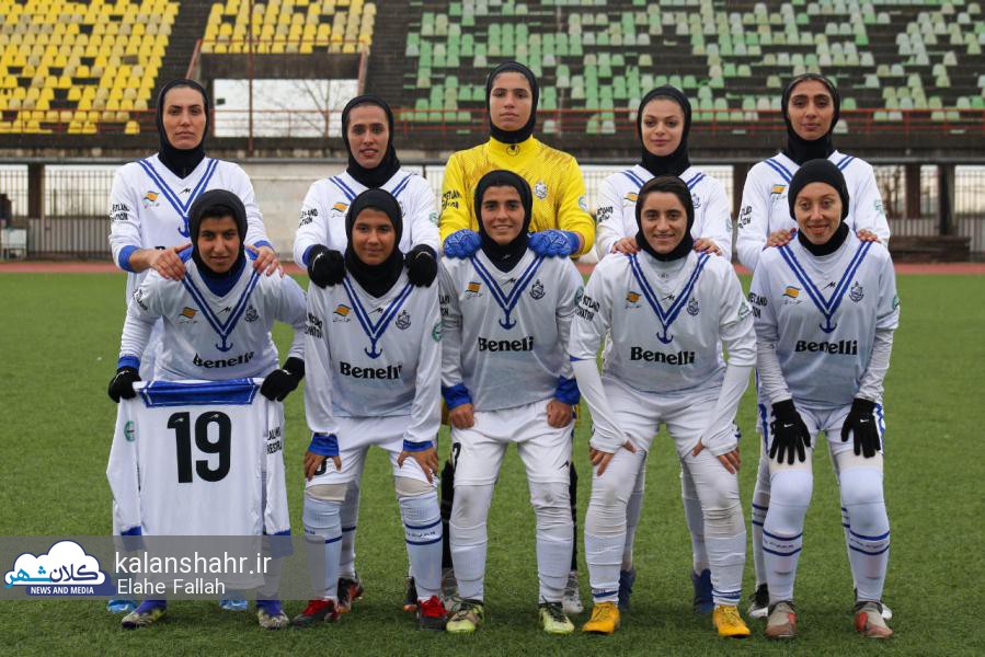 گزارش تصویری بازی تیم فوتبال زنان ملوان بندرانزلی و زارع باتری سنندج