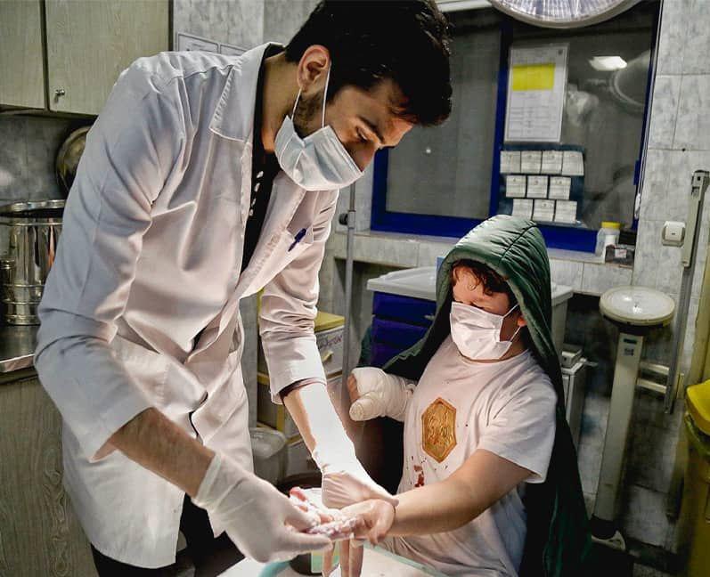 چهارشنبه سوری در گیلان:تا قبل از پایان مراسم ۱۰ تَن روانه بیمارستانها شده اند