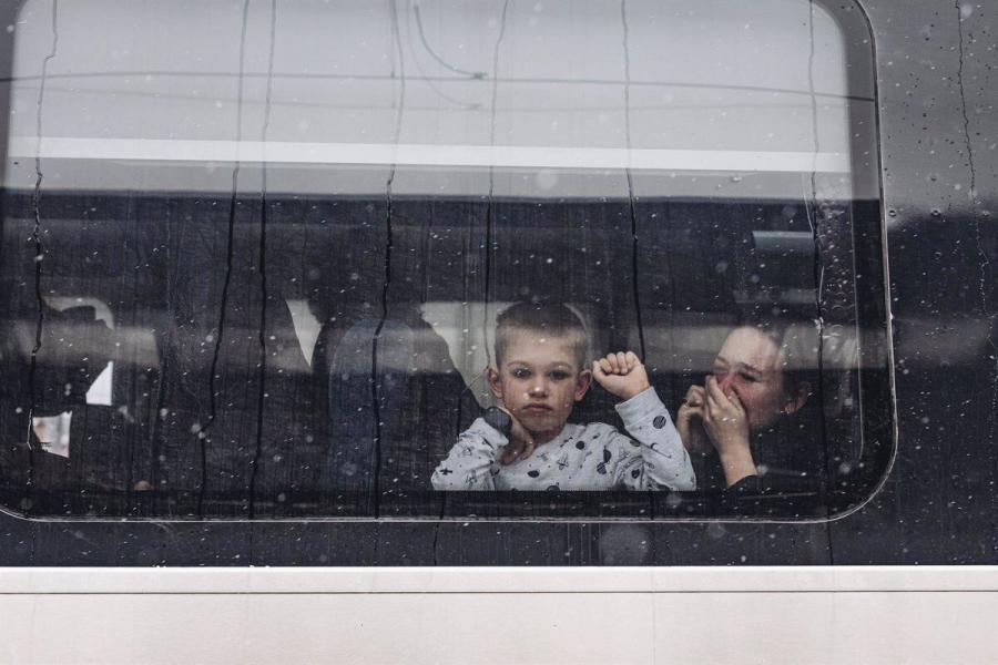 یونیسف: جنگ بیش از نیمی از کودکان اوکراینی را آواره کرده است