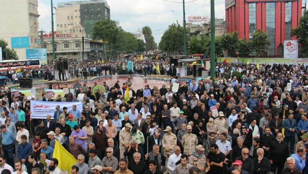 اطلاعیه روابط عمومی شورای هماهنگی تبلیغات اسلامی گیلان درباره راهپیمایی روز قدس