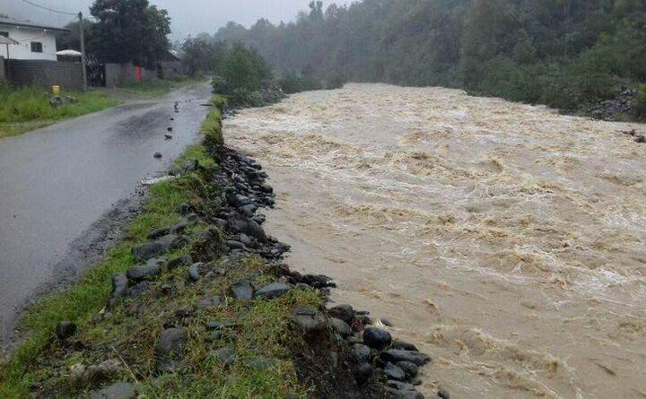 هشدار نسبت به احتمال سیلابی شدن رودخانه های گیلان