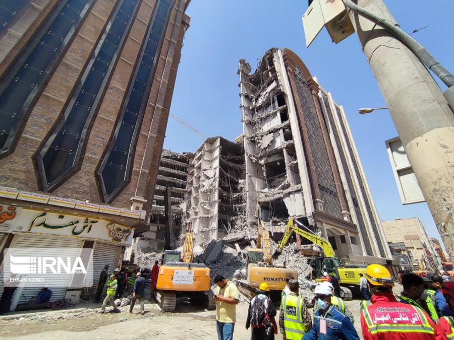 قرارگاه خاتم الانبیاء مسئولیت تخریب باقی مانده برج متروپل آبادان را بر عهده گرفت