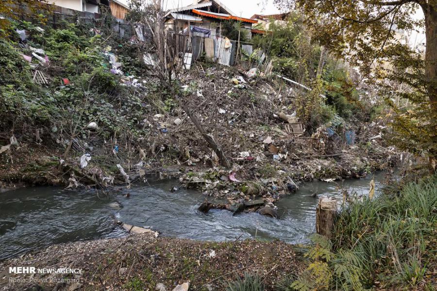 واحدهای آلوده کننده رودخانه های رشت، ۸ برابرِ خسارت وارده محکوم می شوند