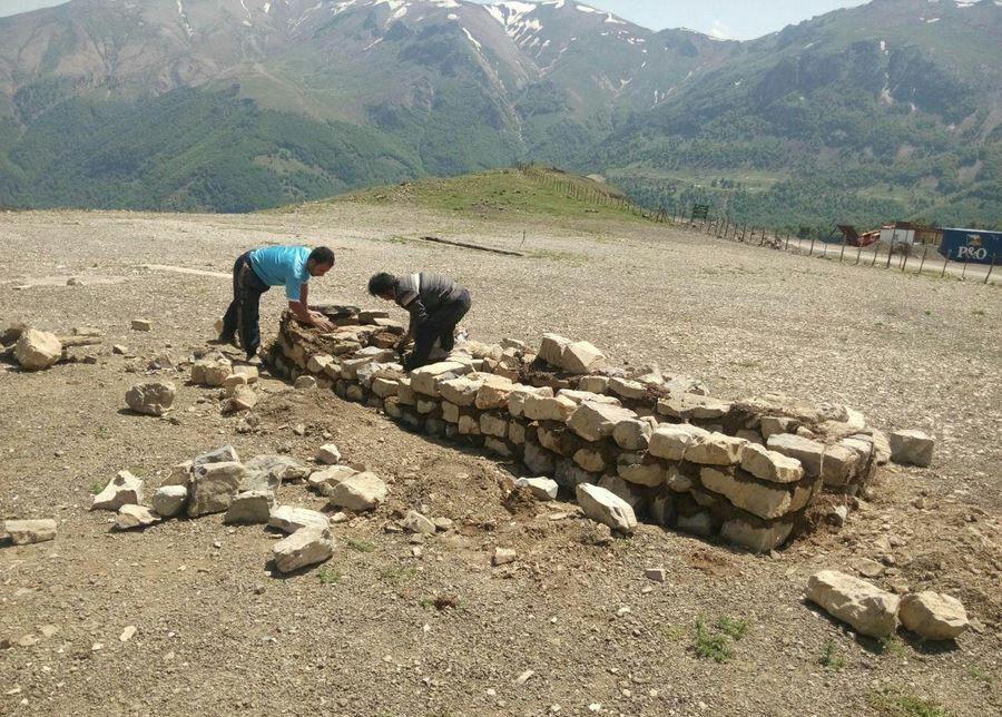 سومین فصل از کاوش های باستان شناختی محوطه «کهنه ماسوله» آغاز شد