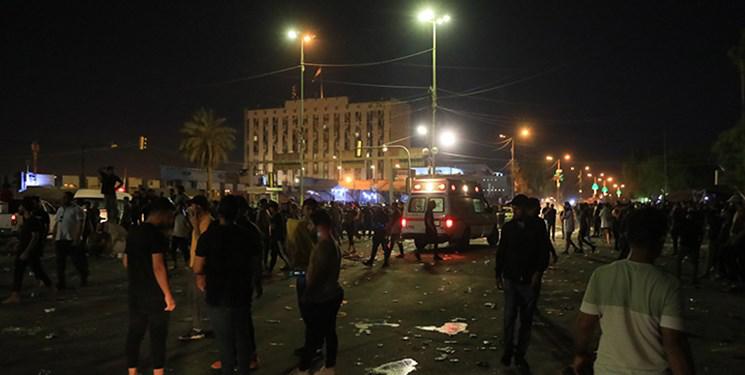 شب خونین بغداد؛ ۲۰ کشته و ۳۵۰ زخمی در درگیری‌های منطقه سبز