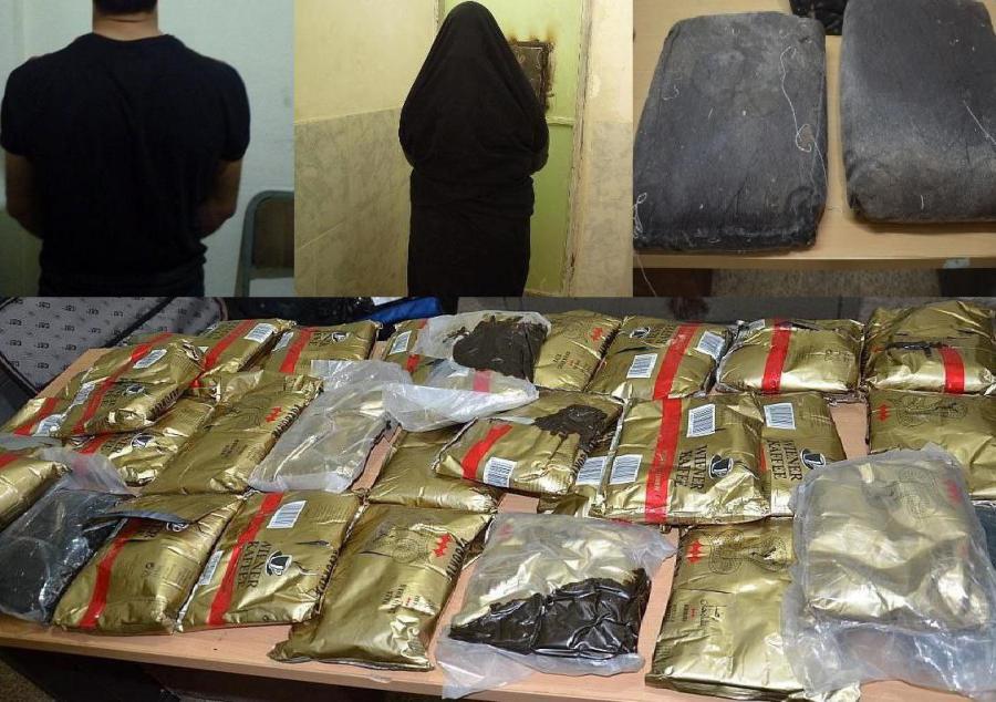 دستگیری زوج قاچاقچی و کشف ۵۱ کیلوگرم موادمخدر در رودبار
