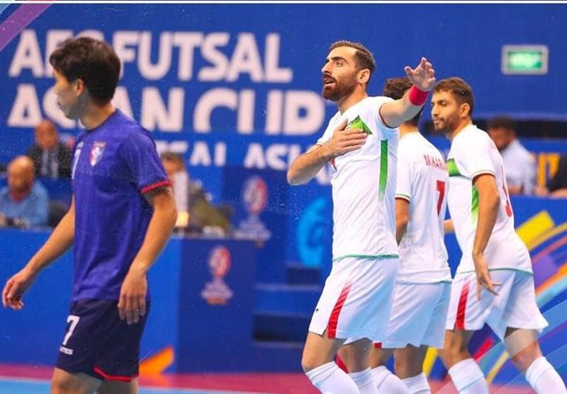صعود تیم ملی فوتسال ایران به مرحله حذفی جام ملت های آسیا
