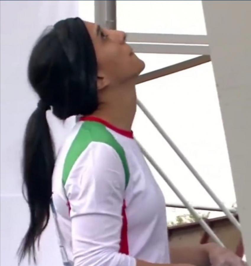  استوری الناز رکابی سنگنورد ایرانی در خصوص حضور بدون حجاب در مسابقات/پوشش من سهوا دچار مشکل شد!/عکس