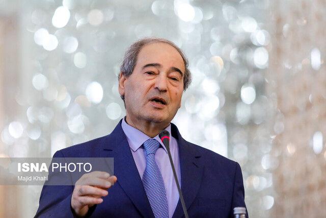 واکنش وزیر بشار اسد به حوادث اخیر ایران 