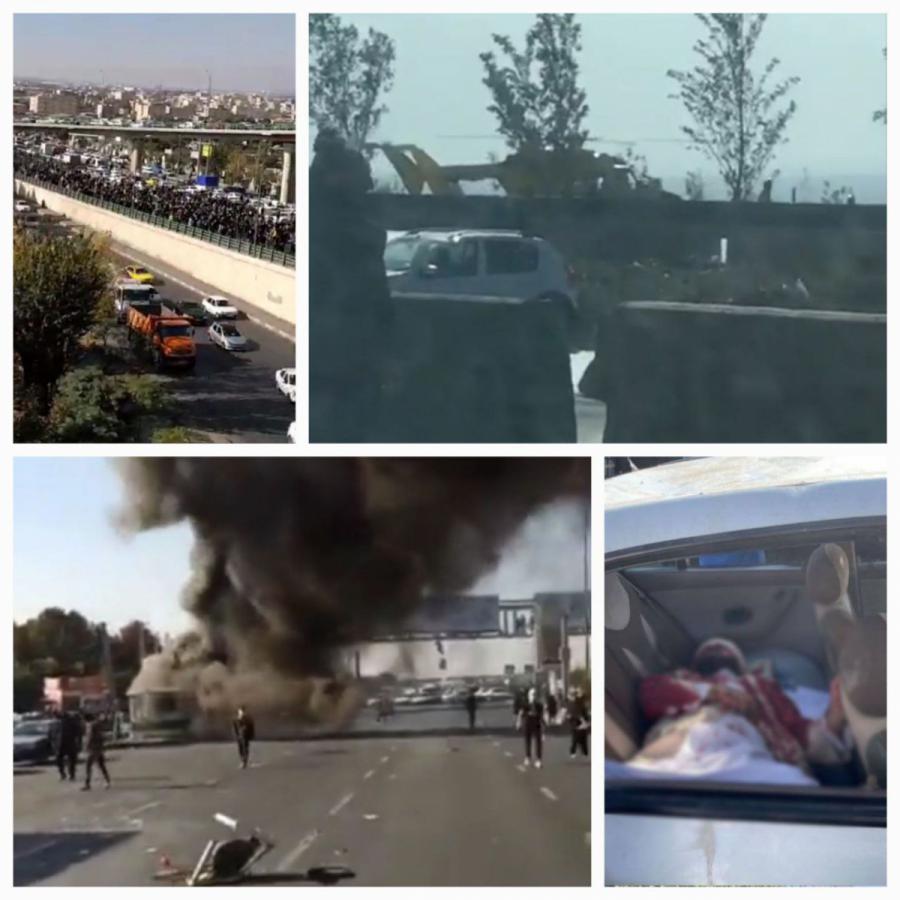 حمله افراد مسلح به پلیس و یک روحانی و ایجاد ترافیک در اتوبان کرج-قزوین