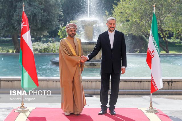  دیدار وزیر خارجه عمان با امیرعبداللهیان