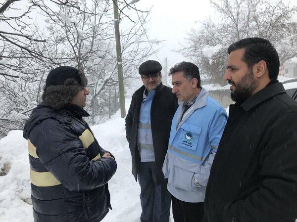 خسارت روستاییان آسیب دیده از برف جبران می شود