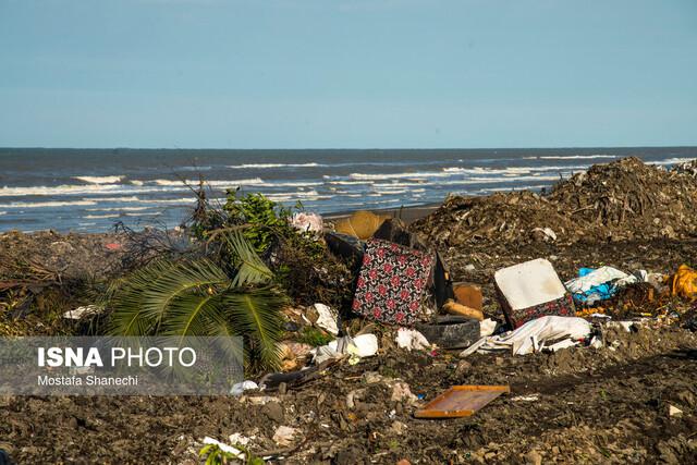 مسافران چقدر مقصر انباشت زباله  در ساحل کاسپین هستند؟