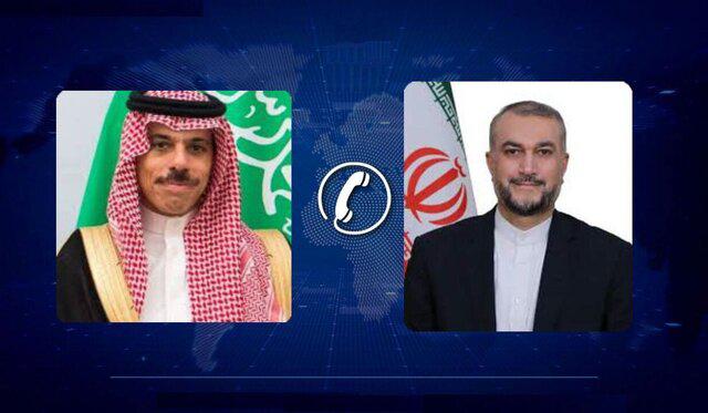 گفتگوی تلفنی وزرای خارجه ایران و عربستان/ مقدمات بازگشایی سفارتخانه‌ها فراهم می‌شود