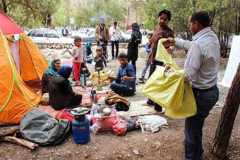 توصیه‌های زیست محیطی برای سیزده بدر