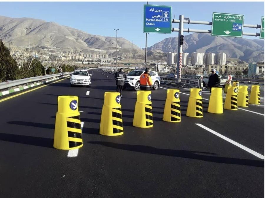 جاده کرج - چالوس و آزادراه تهران - شمال بسته شد