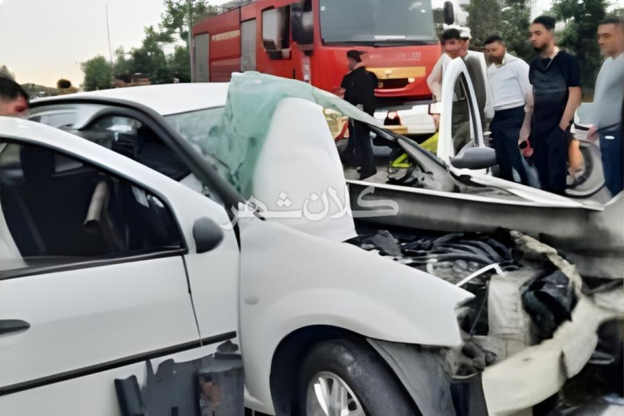 تصادف راننده ۱۷ ساله ال‌نود در جاده لاکان جان سرنشین ۱۴ ساله را گرفت