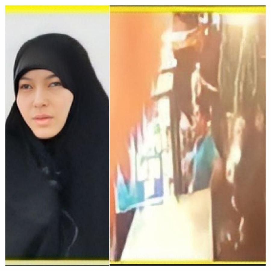 زن چادری:برای خانمی که به من حمله کرد پیامک تذکر حجاب آمده بود/مرا مقصر می دانست
