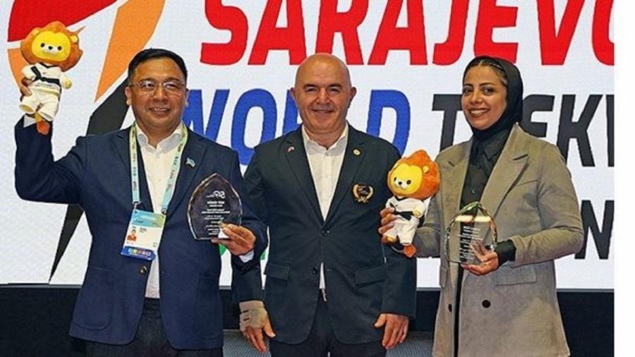 نیلوفر صفریان بهترین مربی تکواندوی جهان شد