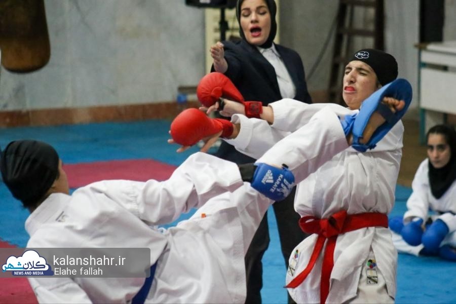 گزارش تصویری مسابقات کاراته دختران گیلان انتخابی تیم ملی در رشت