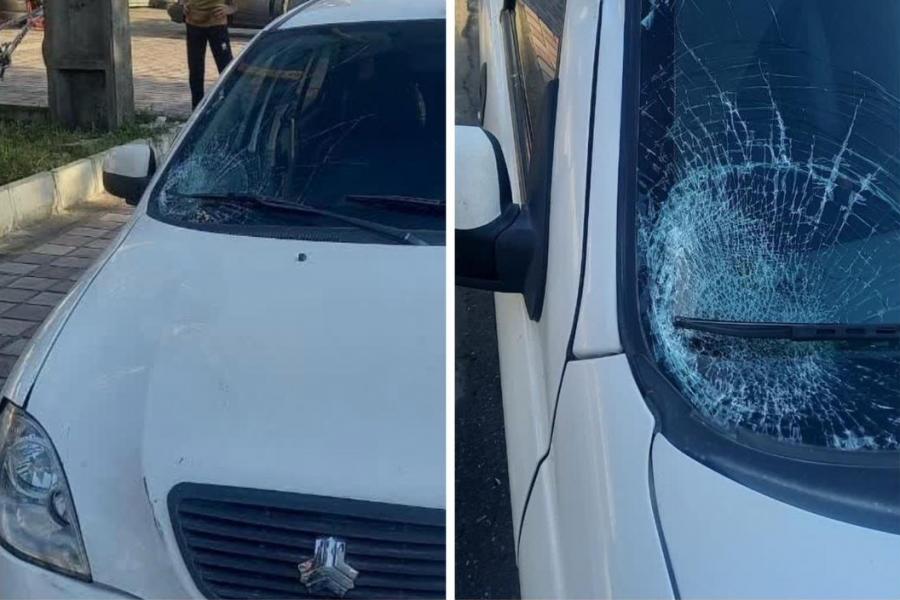 حواس پرتی راننده تیبا در بلوار بهشتی رشت جان عابر پیاده را گرفت